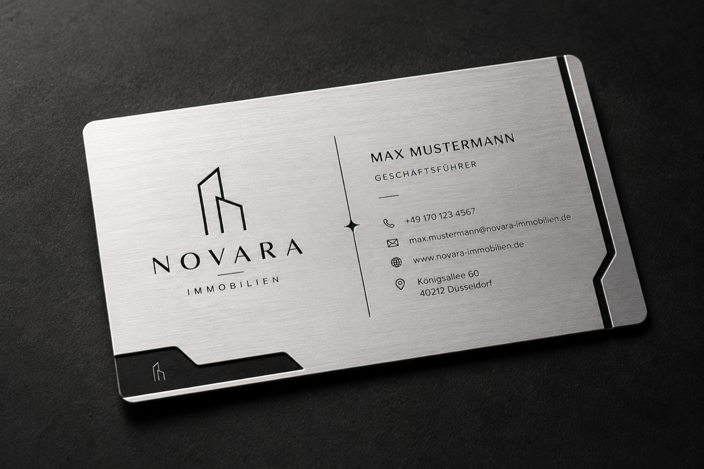 Business cards & design – Concept study 2